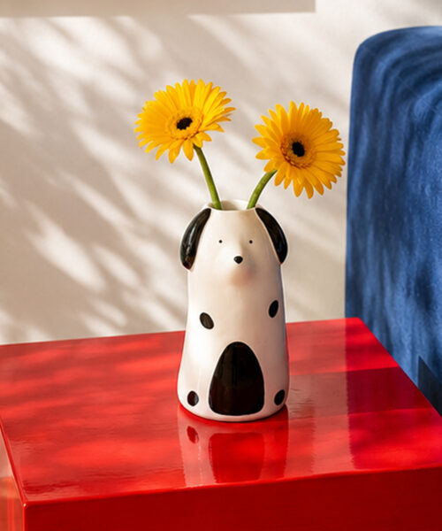 Florero perro dotty