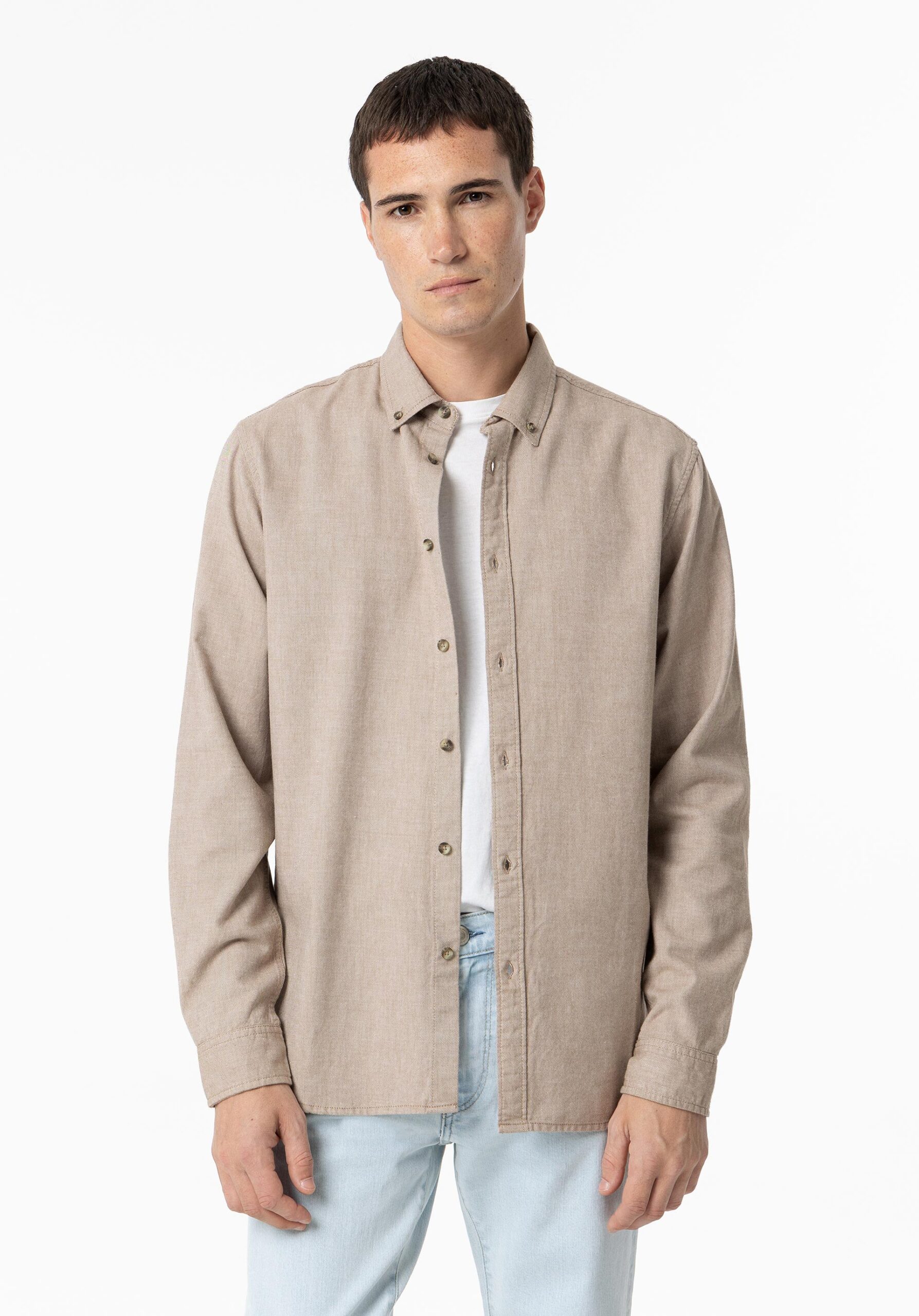 Camisa Pattinson beige