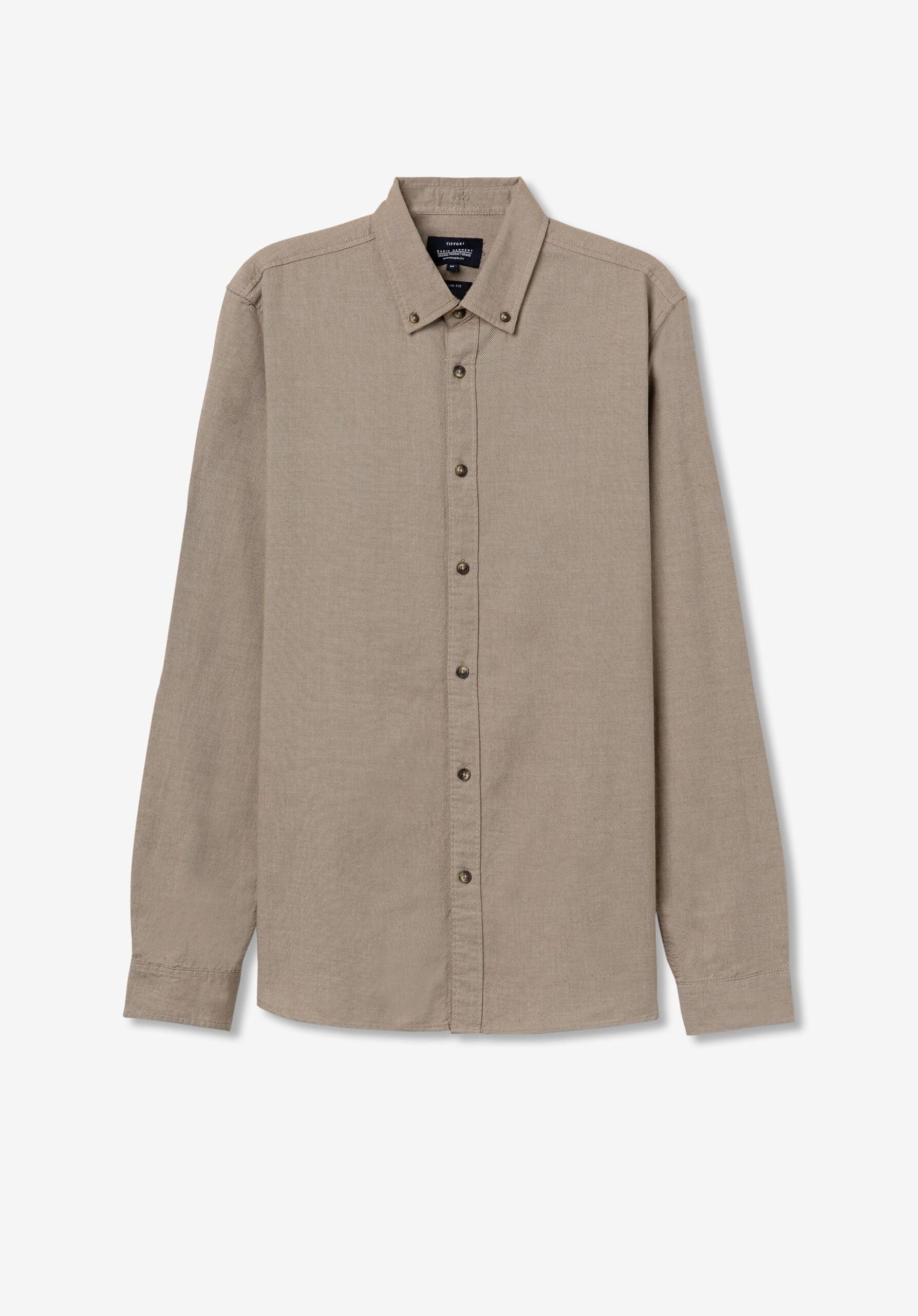 Camisa Pattinson beige - Imagen 3