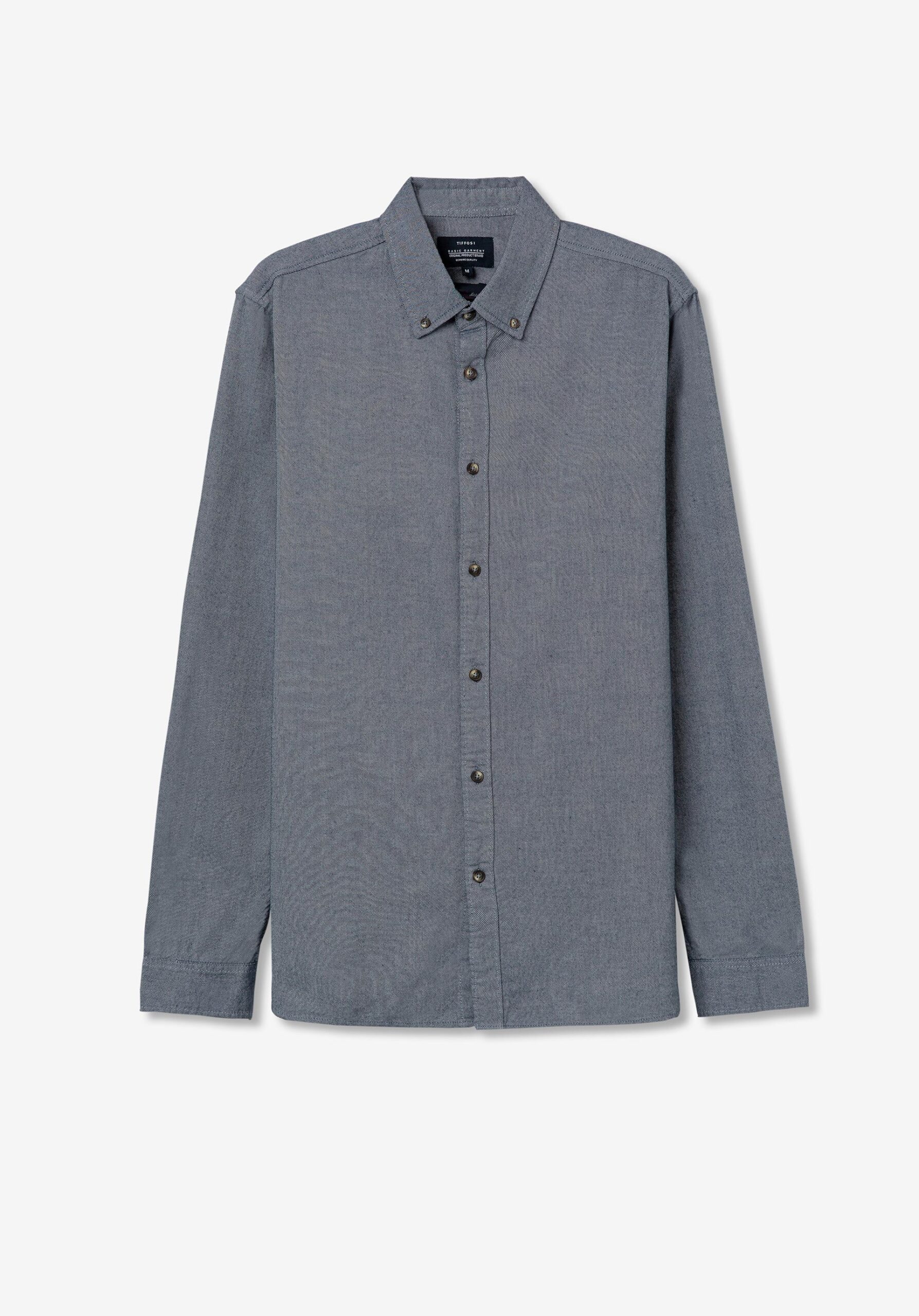 Camisa Pattinson azul - Imagen 4