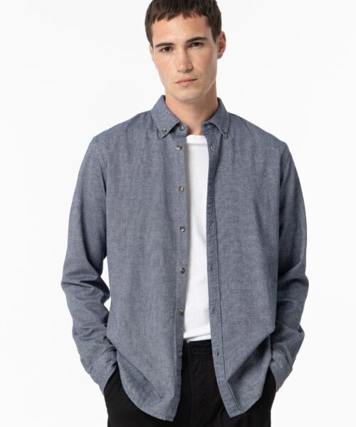 Camisa Pattinson azul