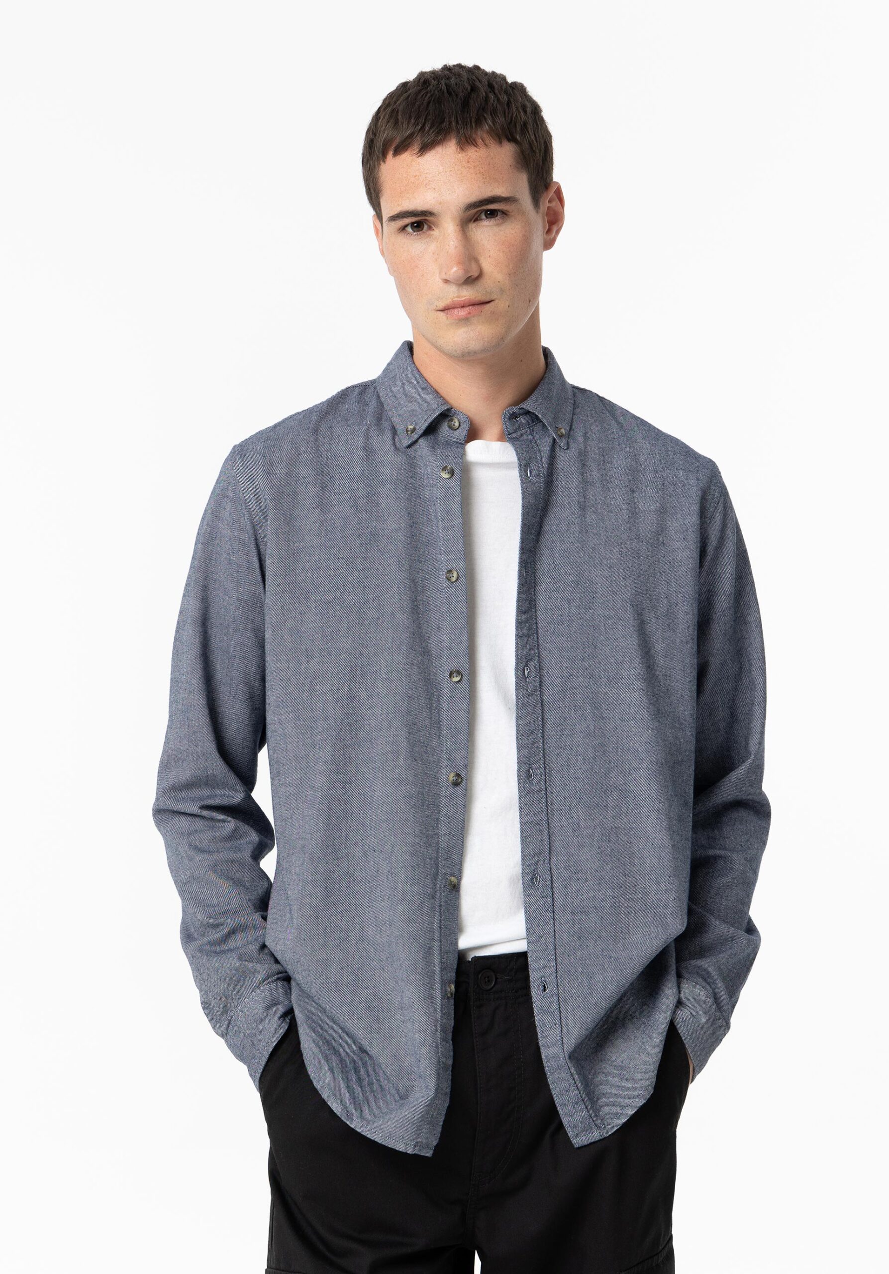 Camisa Pattinson azul