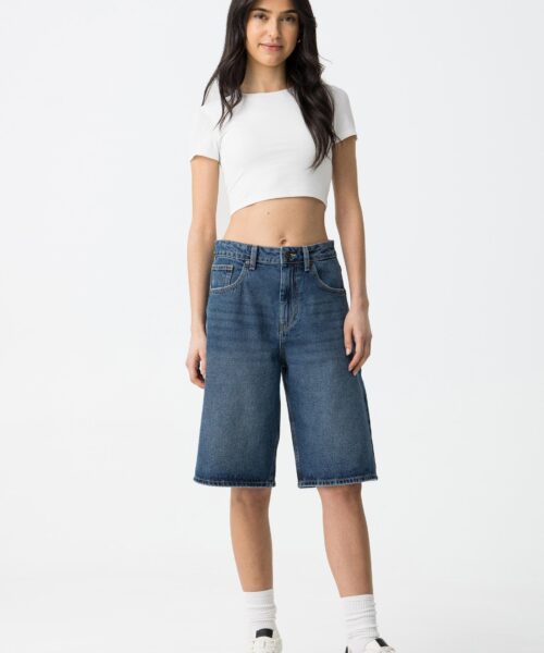 Short Taty azul medio