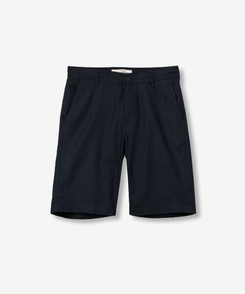 Chino short regular azul