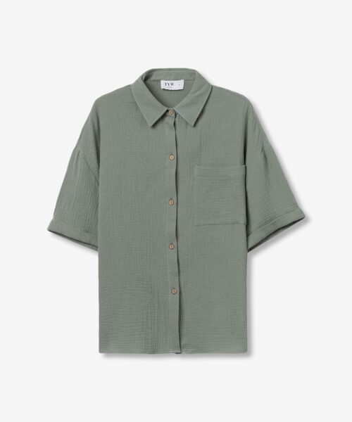 Camisa Bambulina verde