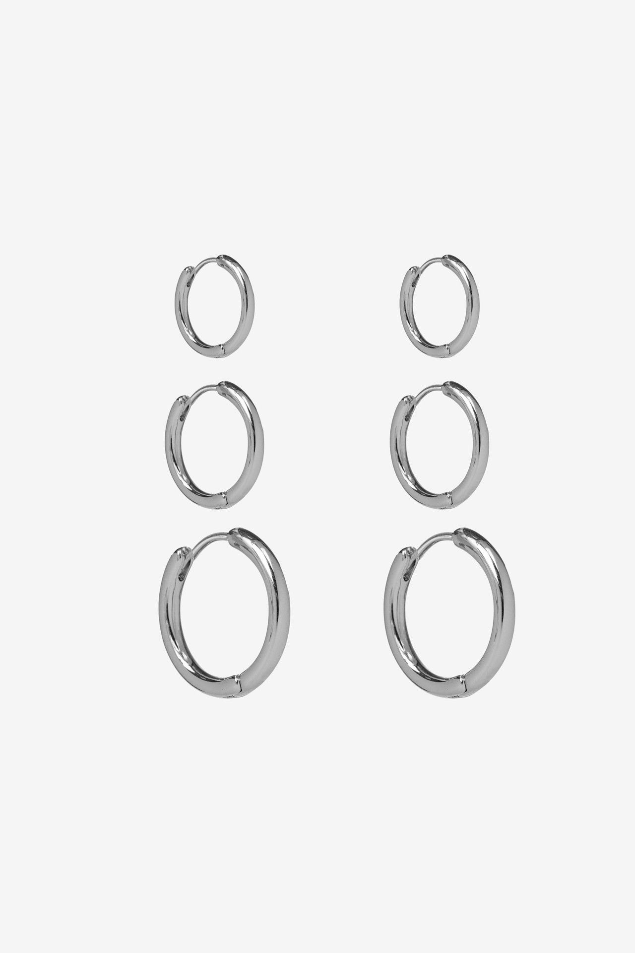 Pack aros plateados