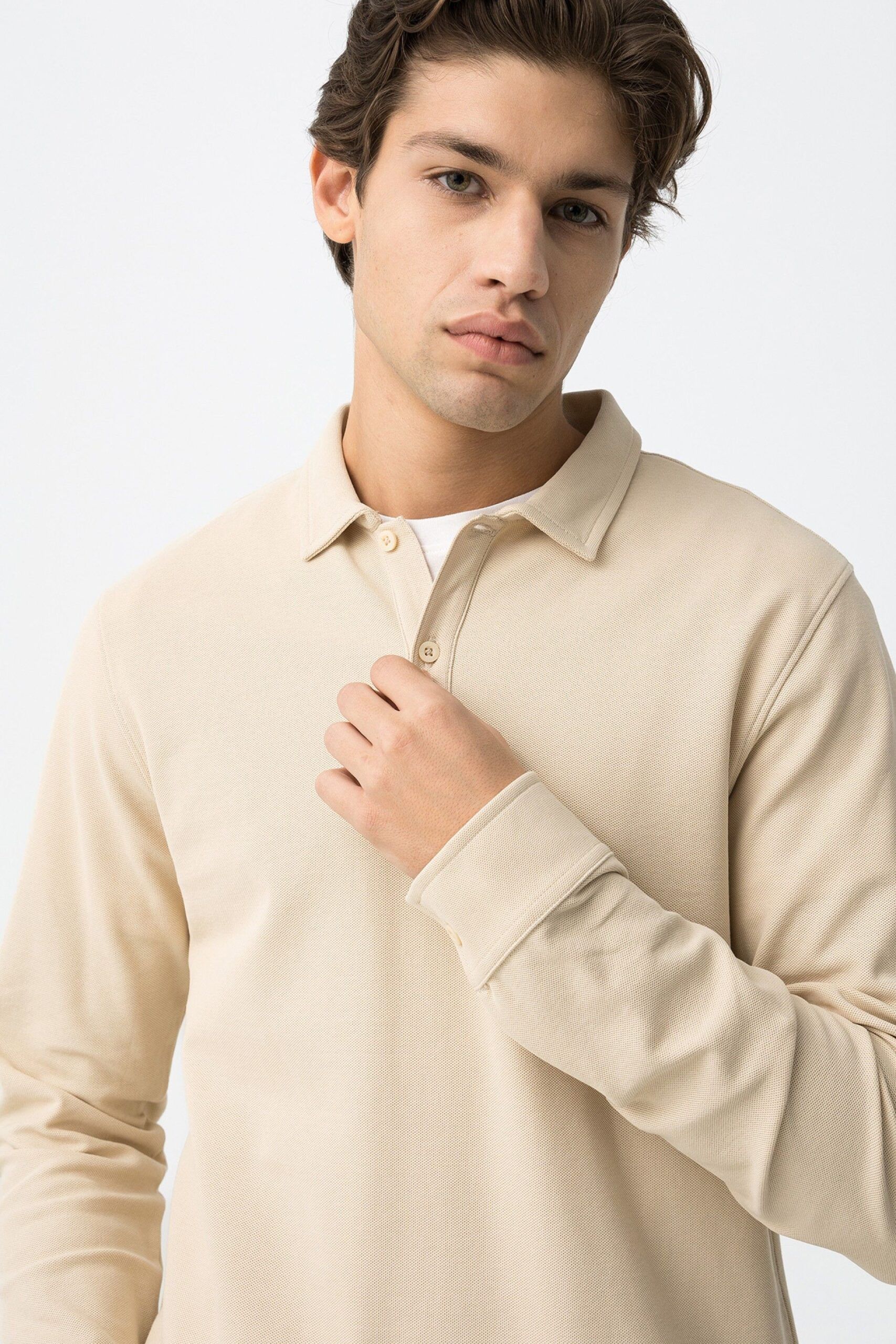 Polo Lamar crema - Imagen 3