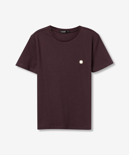 Camiseta Kariz burdeos