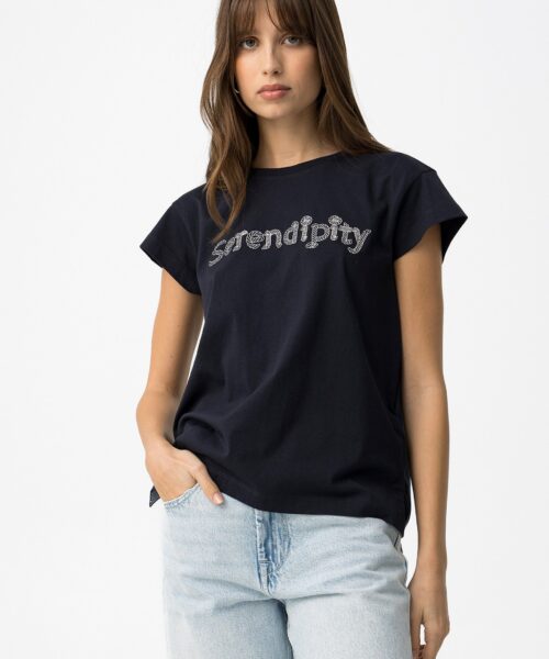 Camiseta Hillary azul