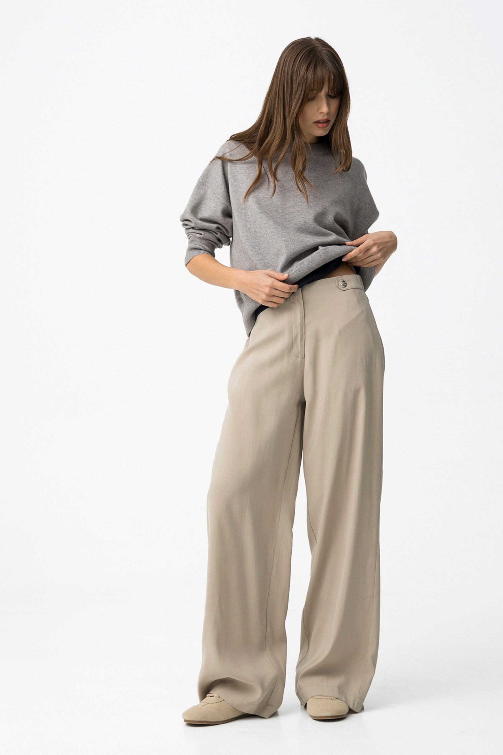 Pantalón Camelia beige - Imagen 5