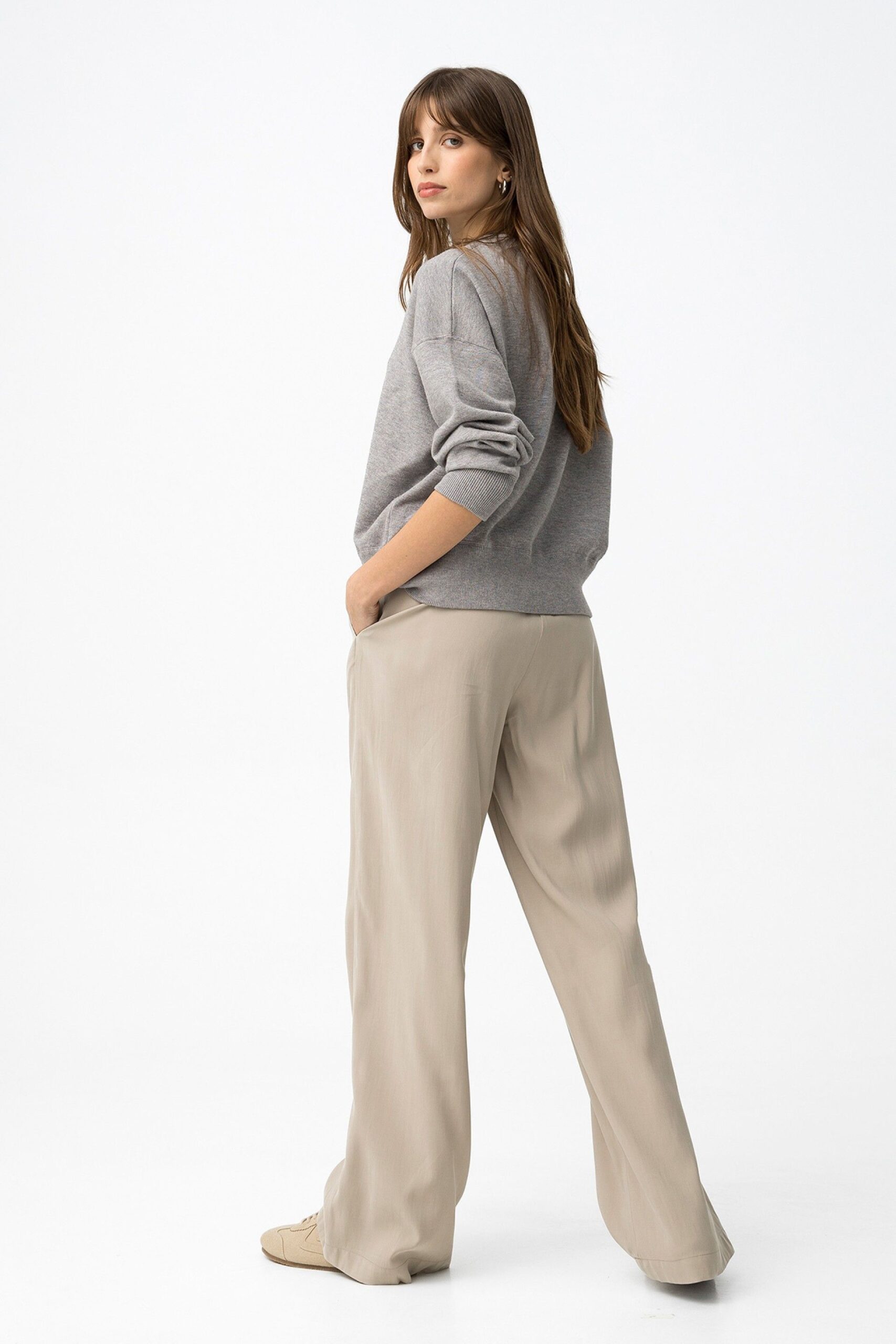 Pantalón Camelia beige - Imagen 3