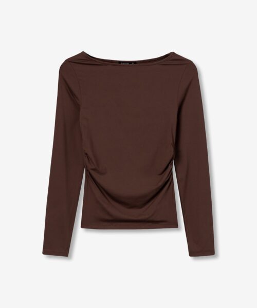Camiseta Teedra marrón