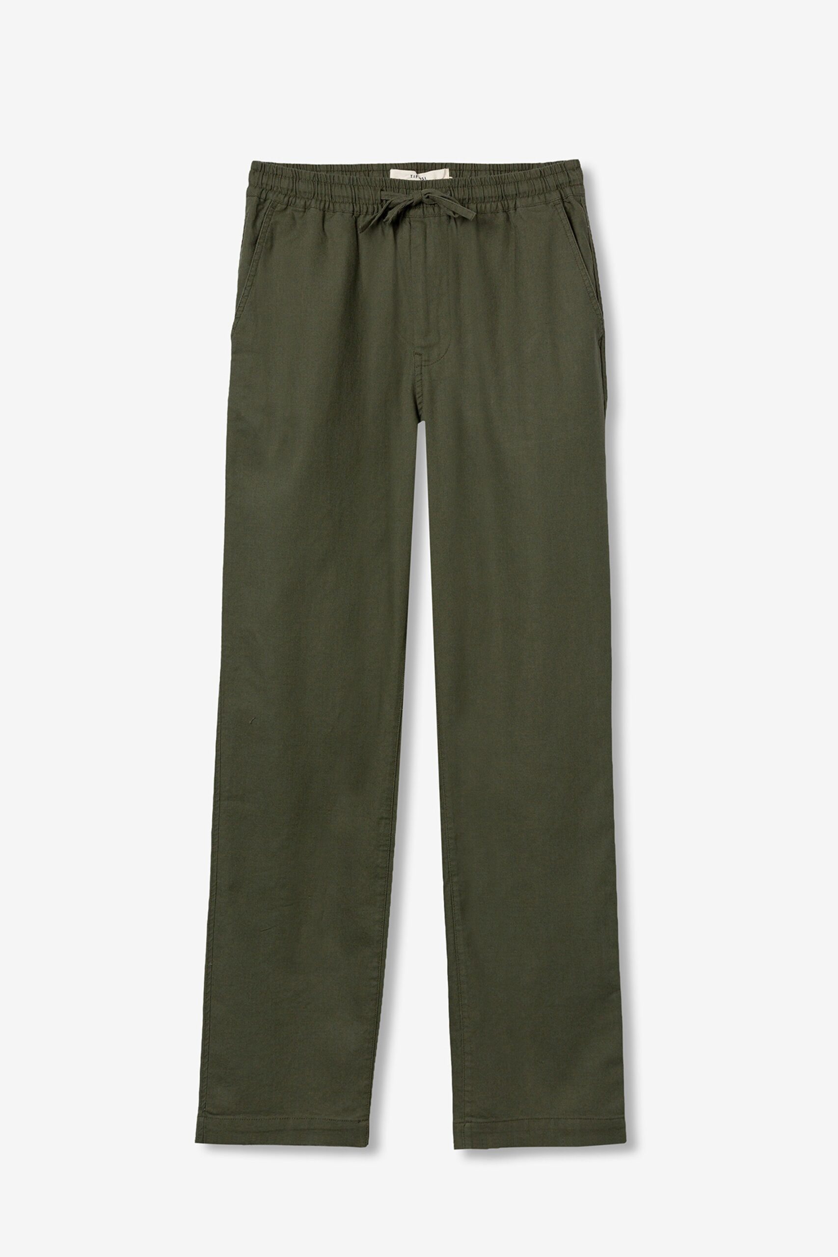 Pantalón chino relaxed verde - Imagen 6