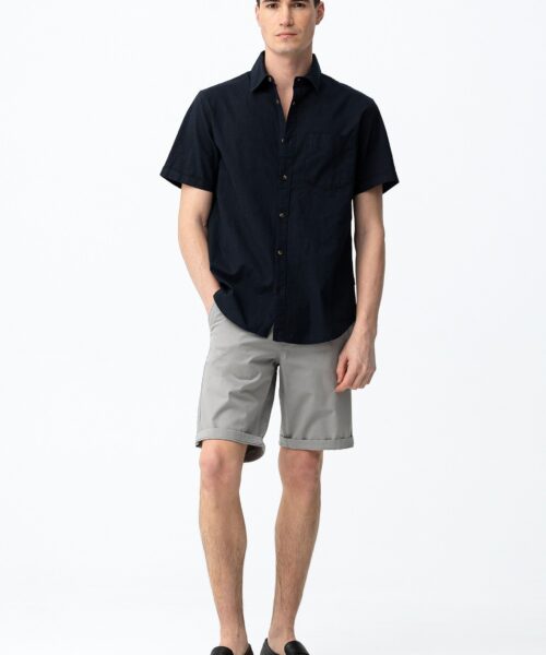 Chino short gris