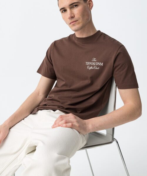 Camiseta Valentim marrón