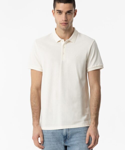 Polo manning blanco