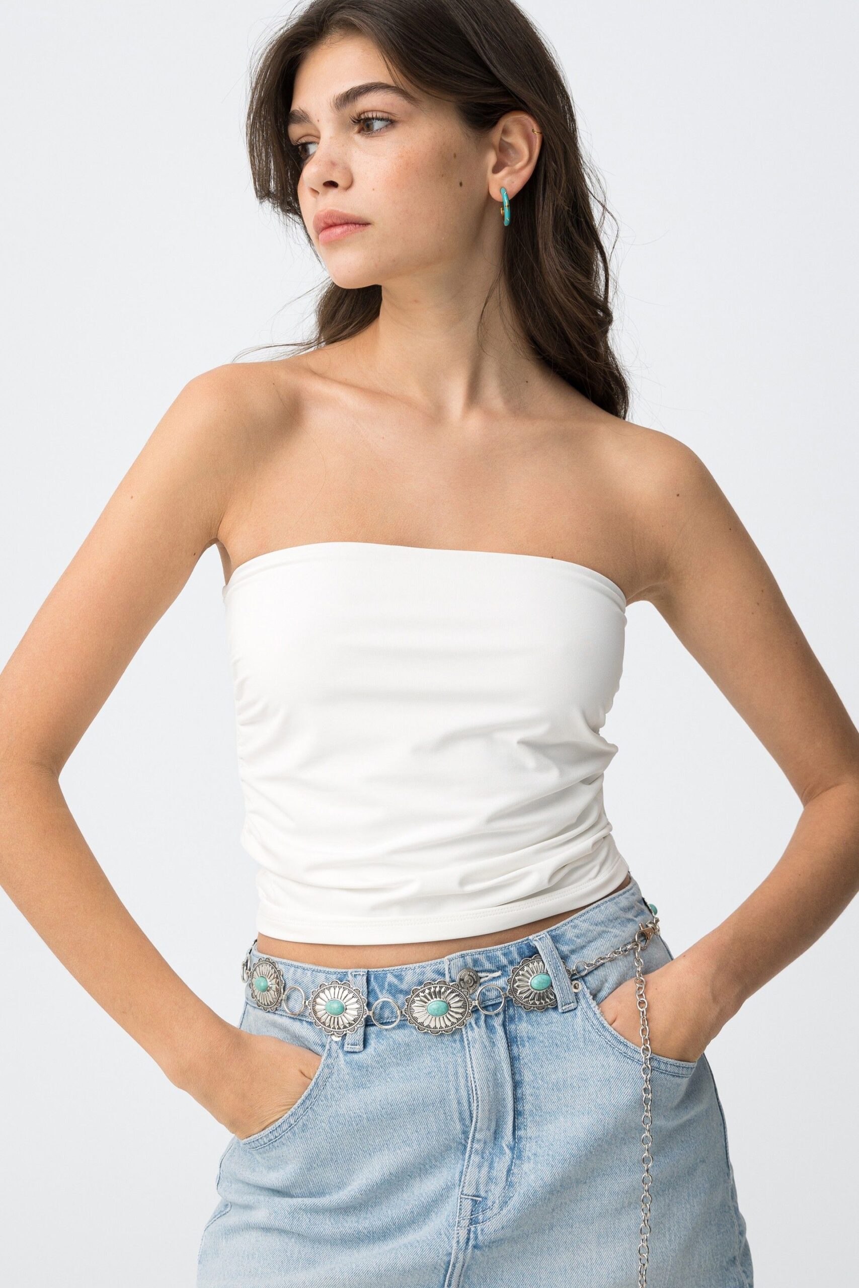 Top Gaia blanco
