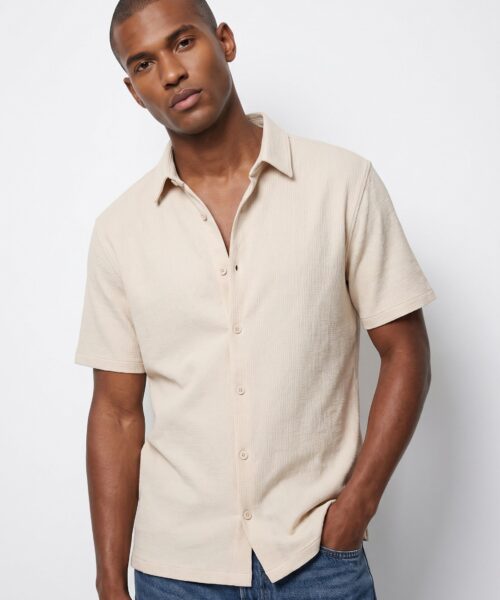 Camisa Sidartha beige