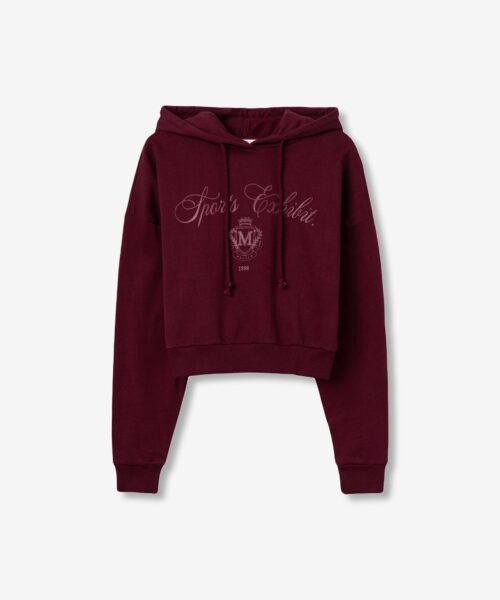 Sudadera Mousse berenjena