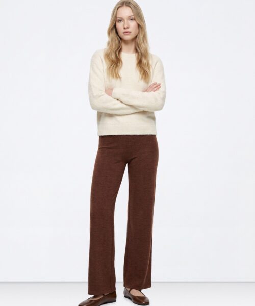 Pantalón Aria teja