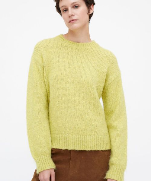 Jersey punto suave amarillo
