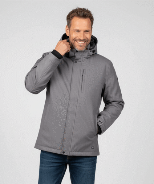 Abrigo Rodneys mid grey