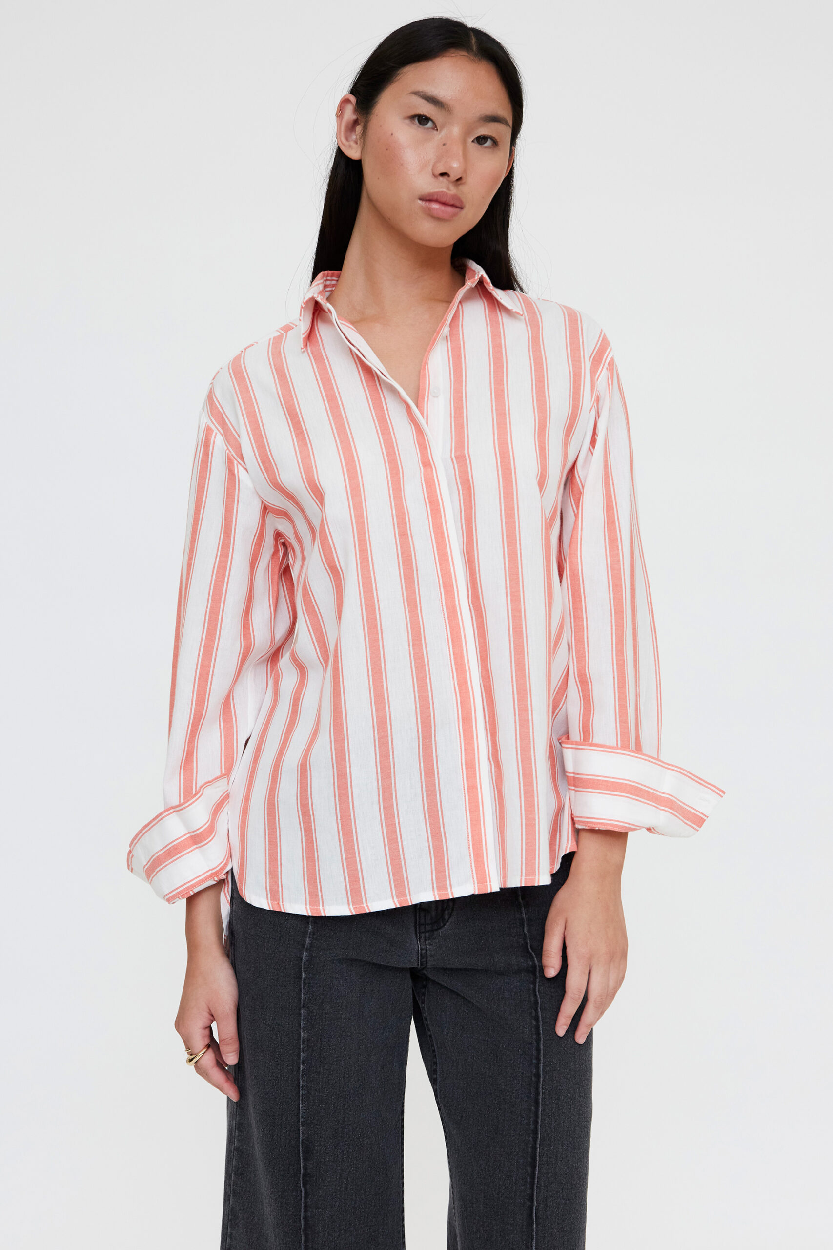 Camisa estampado Emberglow Stripes
