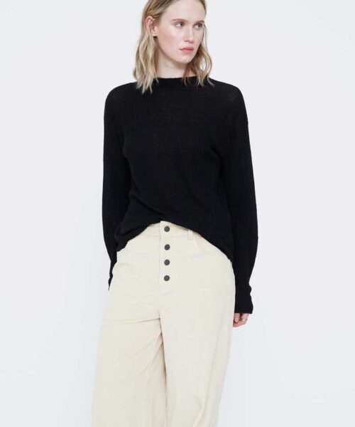 Jersey con textura negro