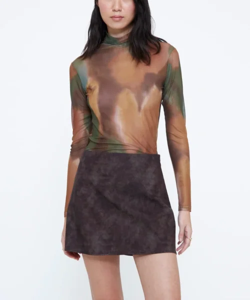 Top con estampado Arce