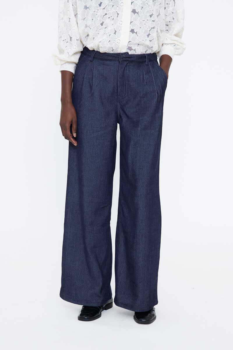 Pantalón azul marino - Imagen 2