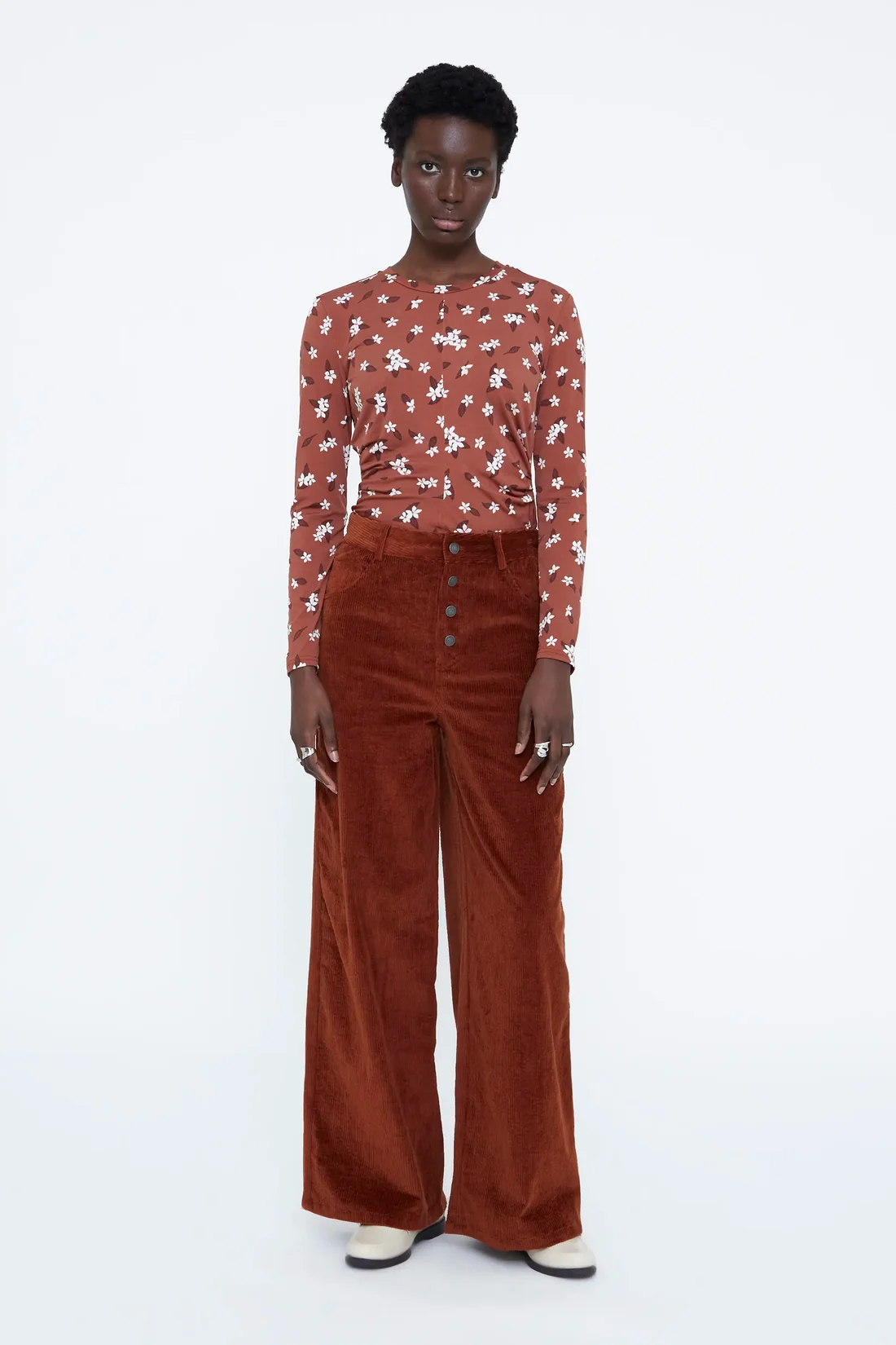 Camiseta con estampado Almond Flower - Imagen 3