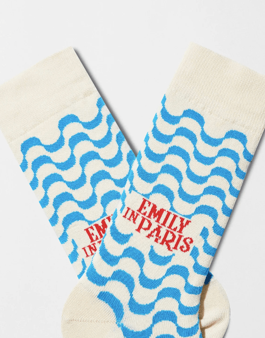 Calcetines Emily in Paris waves - Imagen 2