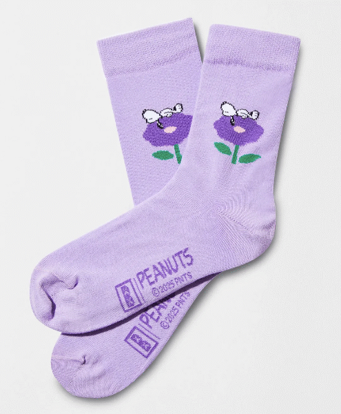 Calcetines Snoopy flower
