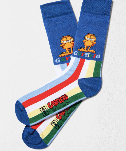 Calcetines Garfield stripes