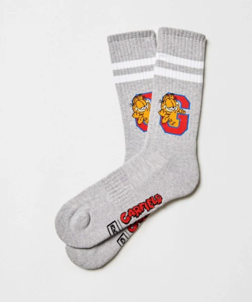 Calcetines Garfield G gris