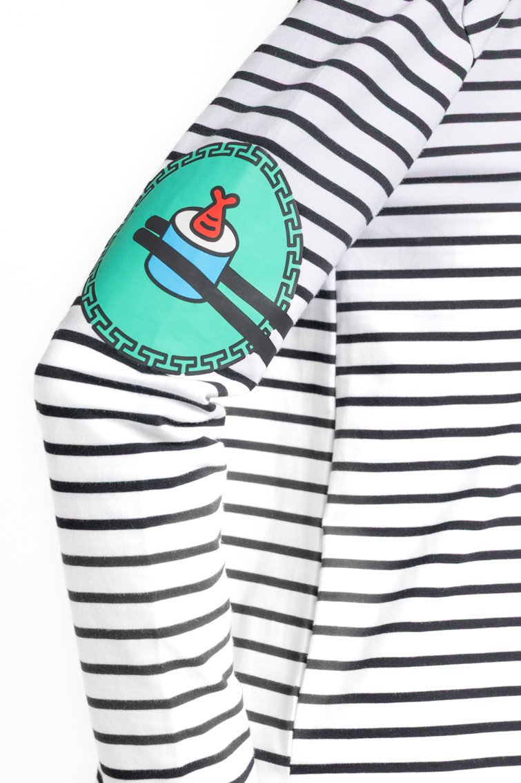 Camiseta rayas Ramen - Imagen 2
