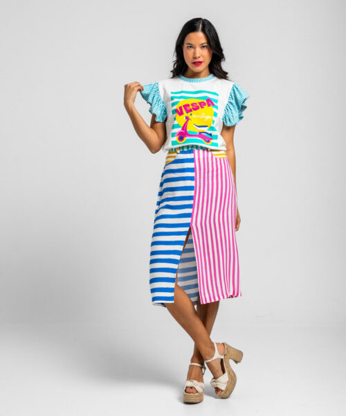 Falda midi Dolce Vita
