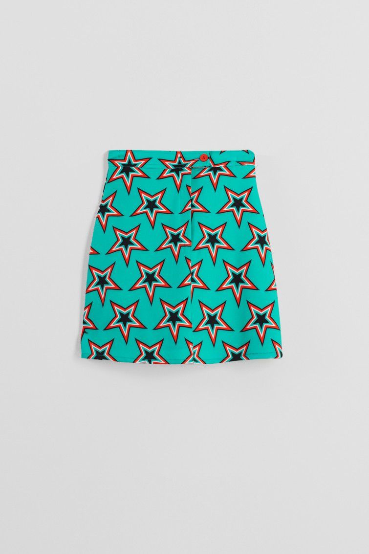 mini-falda-sixty-de-estampado-de-estrellas-bowie-starwoman