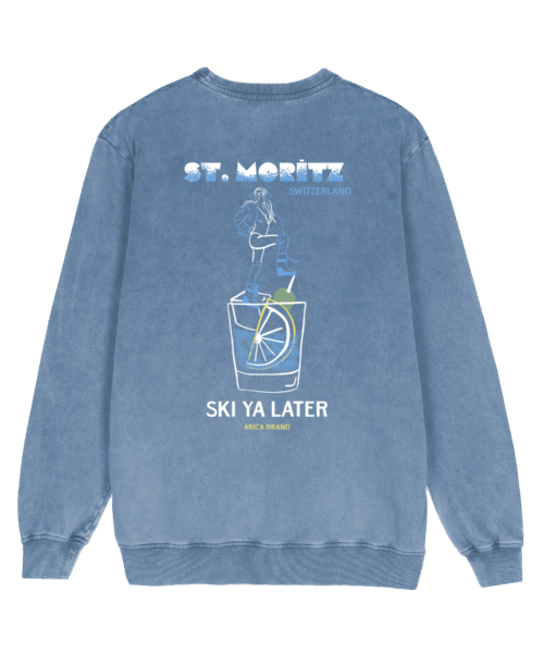Sudadera St. Moritz Sky Blue Premium