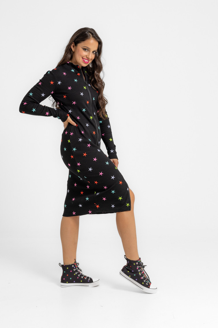 Vestido cremallera estrellas - Imagen 4