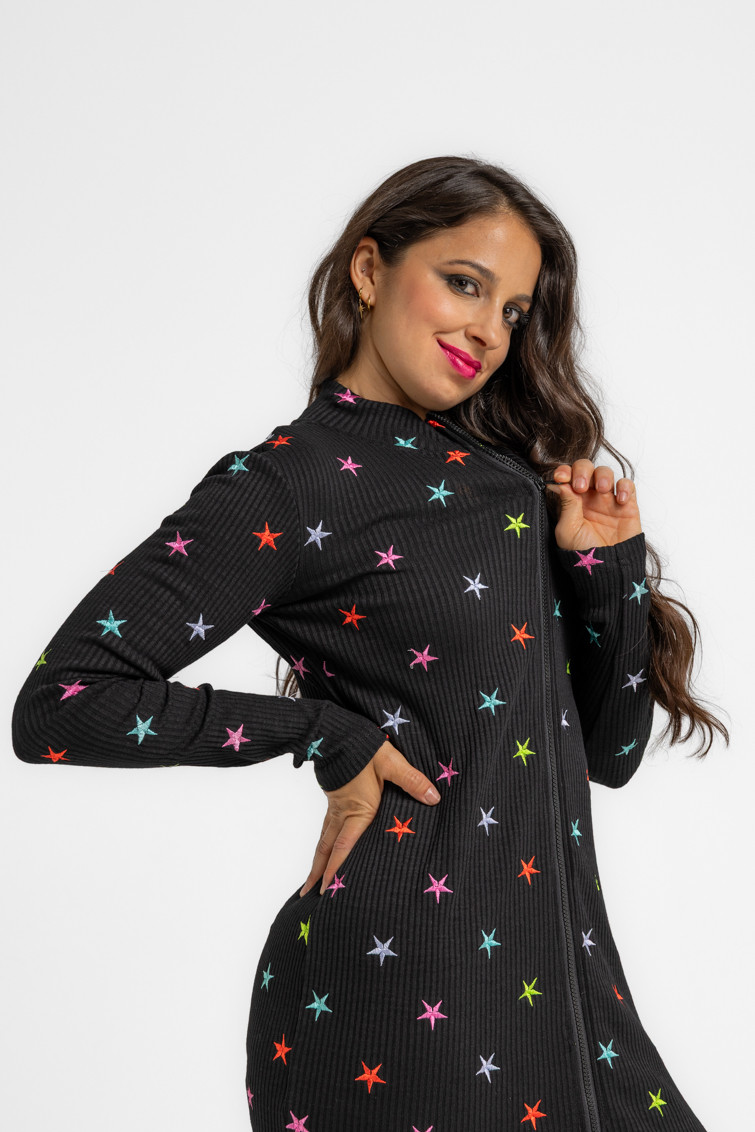 Vestido cremallera estrellas - Imagen 2