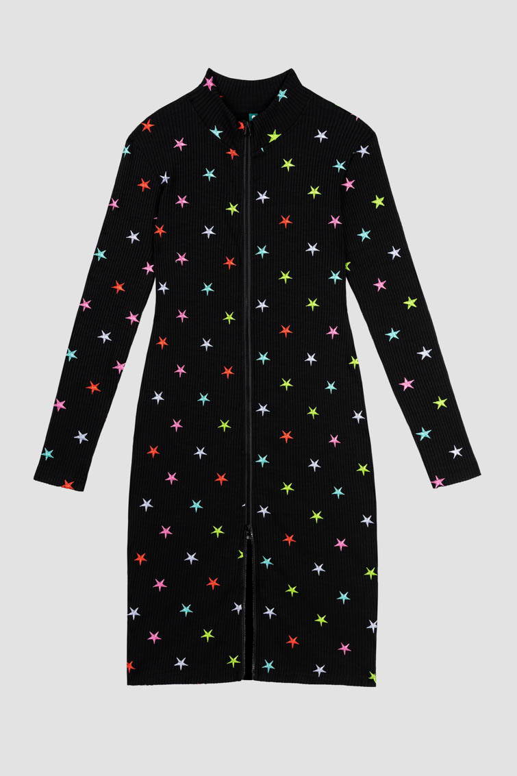 Vestido cremallera estrellas - Imagen 6